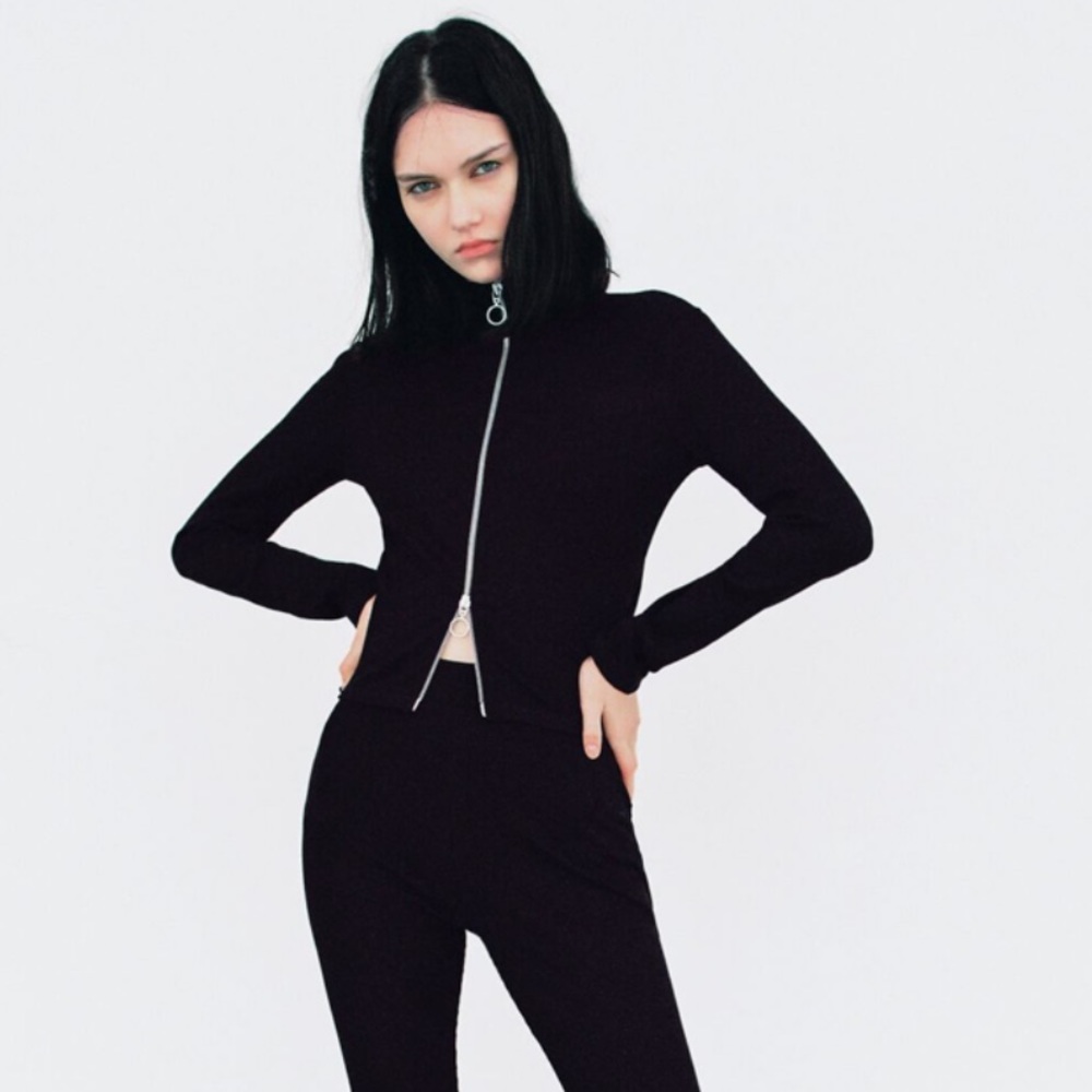 Zara ribbed jacket